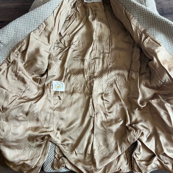 EMPORIO ARMANI Three Button Blazer  Gray Small (Women's 42 ) Italy 100% Wool - Picture 3 of 6